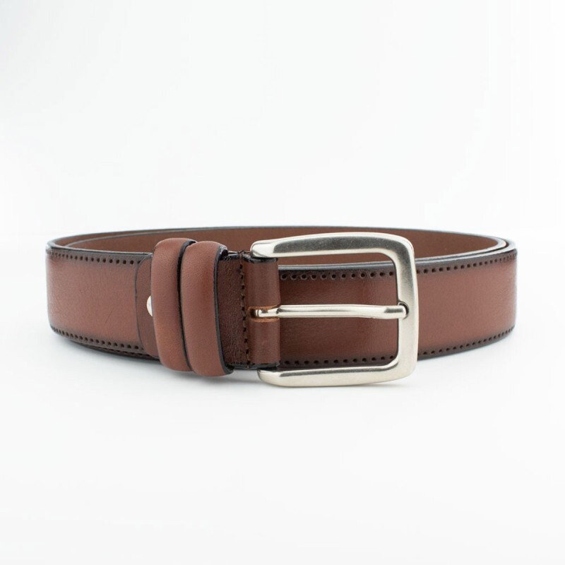 Stylish Leather Belt SB-3661 by Bashaikov for Men and Women-image