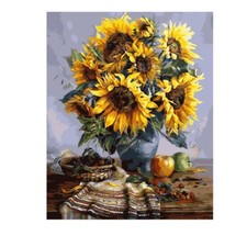 Paint By Numbers Kit Sunflowers 40CMx50CM Canvas