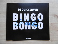 DJ Quicksilver autograph signed CD cover "Bingo Bongo"