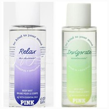  2 Victoria's Secret Pink Fragrance Mist Spray Lavender  Scent Full Size Set 2