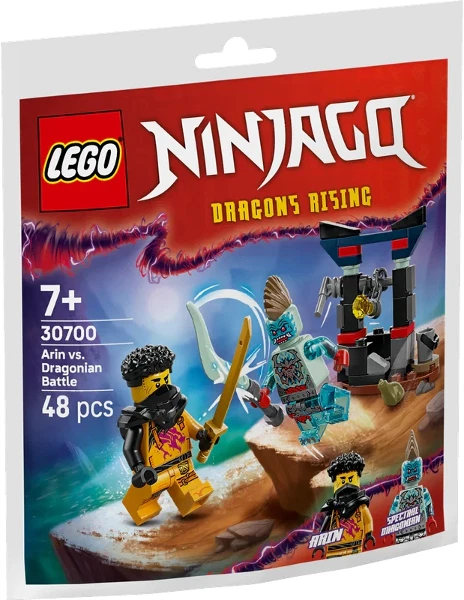 LEGO Ninjago Arin vs. Dragonian Battle Bolsa de Papel 30700 (SELLADO)