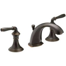Kohler K-394-4-2BZ Devonshire Widespread Bathroom Sink Faucet with Lever Handles