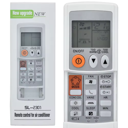 New Universal AC Remote Control For Mitsubishi Air Conditioner R61Y23304 W001CP - Picture 4 of 10