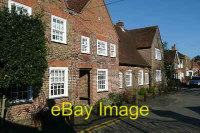 Photo 6x4 Houses in Denham village The village is much used for filming a c2012