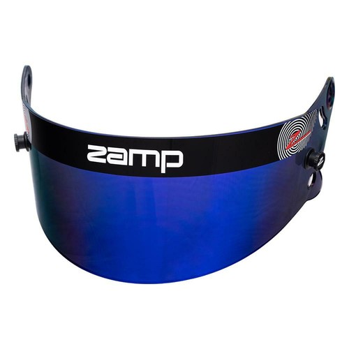 Zamp Visor Replacement FIA for Z20 Helmets Smoked Iridium Blue Red