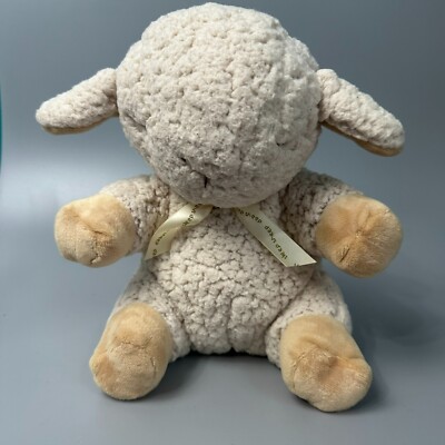 Cloud B On The Go Sleep Sheep Lamb Plush Machine 4 Soothing Sounds 10  WORKS