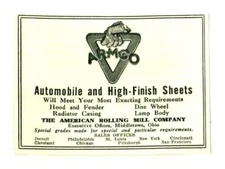 1927 The American Rolling Mill Company Advertisement Middletown, Ohio