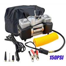 Heavy Duty Portable Air Compressor Car Tire Inflator Electric Pump Auto 12V