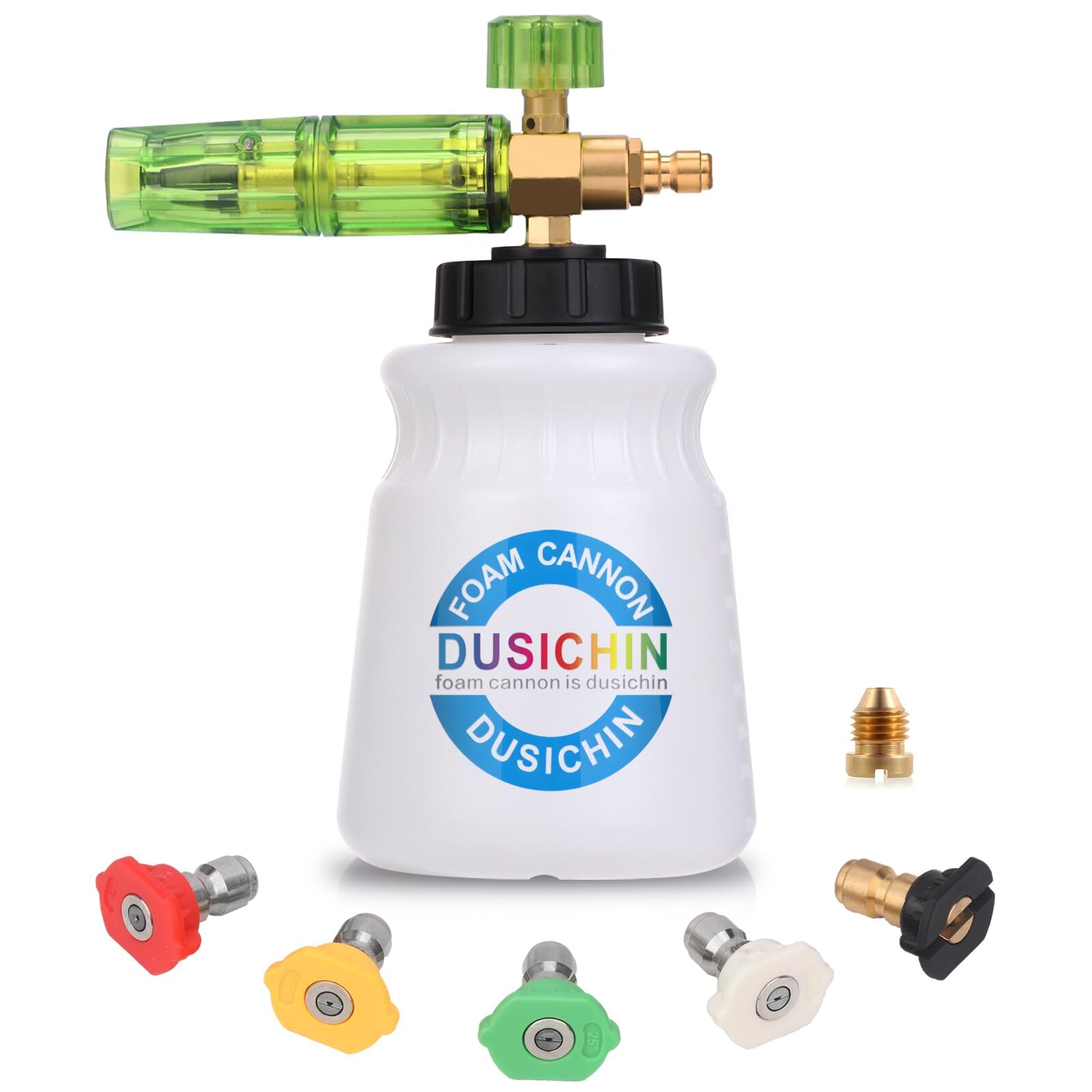 	Power Pressure Washer Attachment Sprayer Dispenser Car Wash Soap Foam Blaste...