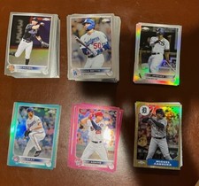 2022 Topps Chrome Baseball Singles Including Variations & Inserts **You Pick**