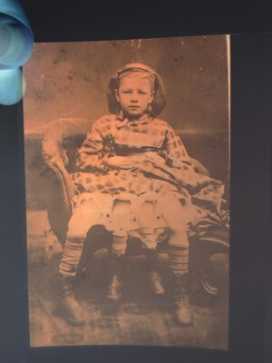 VINTAGE - NEGATIVE - Josephine Myrtle Corbin  - CIRCUS SHOW - HORROR - FREAK