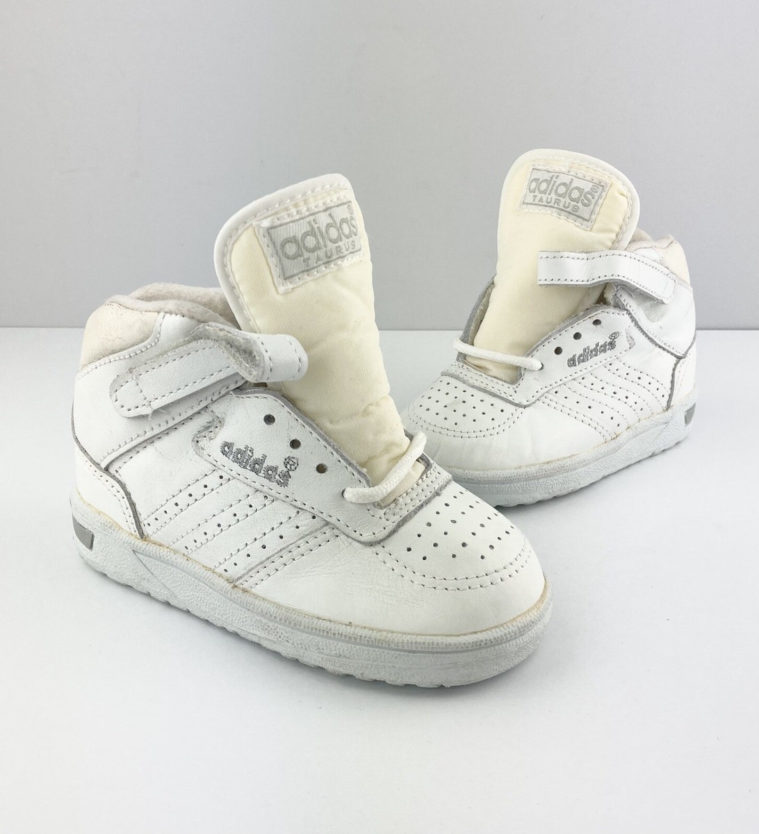 RARE 1980s Adidas Taurus TODDLER HIgh Tops Sneakers OG RARE 1980s Adidas Taurus TODDLER HIgh Tops Sneakers OG