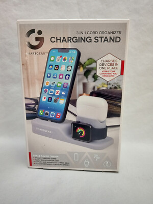 SmartGear 3 in 1 Cord Organizer Charging Stand