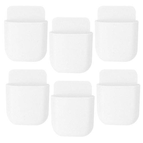 6 Pcs Mobile Phone Remote Control Storage Box Controller Holder Wall - 第 11/12 張圖片