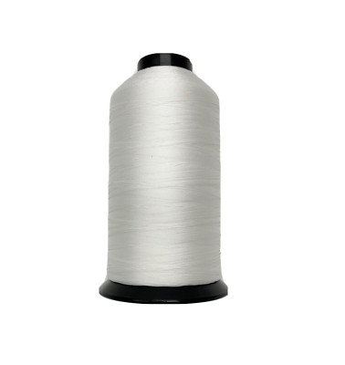 SUNSTOP Outdoor Bonded POLYESTER SEWING UV THREAD WHITE ONE 8oz Spool T90