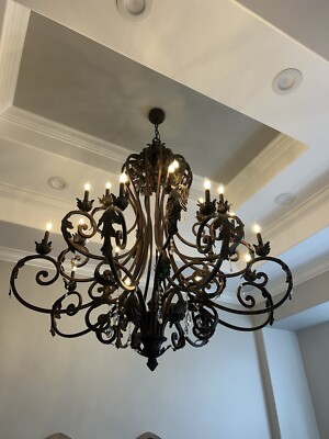 20 Lights Aluminum Chandelier