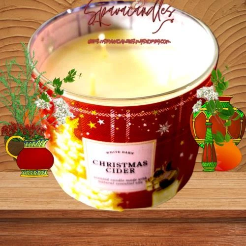 Bath & Body Works Christmas Cider 3 Wick Candle 2022 - Image 3 of 4