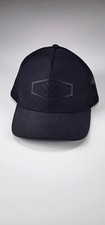 VORTEX New Black Cap Snap Back Men's Black Adjustable One Size Fits Most NWT