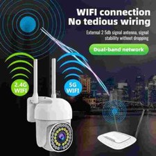 1080P HD 5G WIFI Camera Wireless Outdoor IP PTZ Smart Home CCTV Security IR Cam