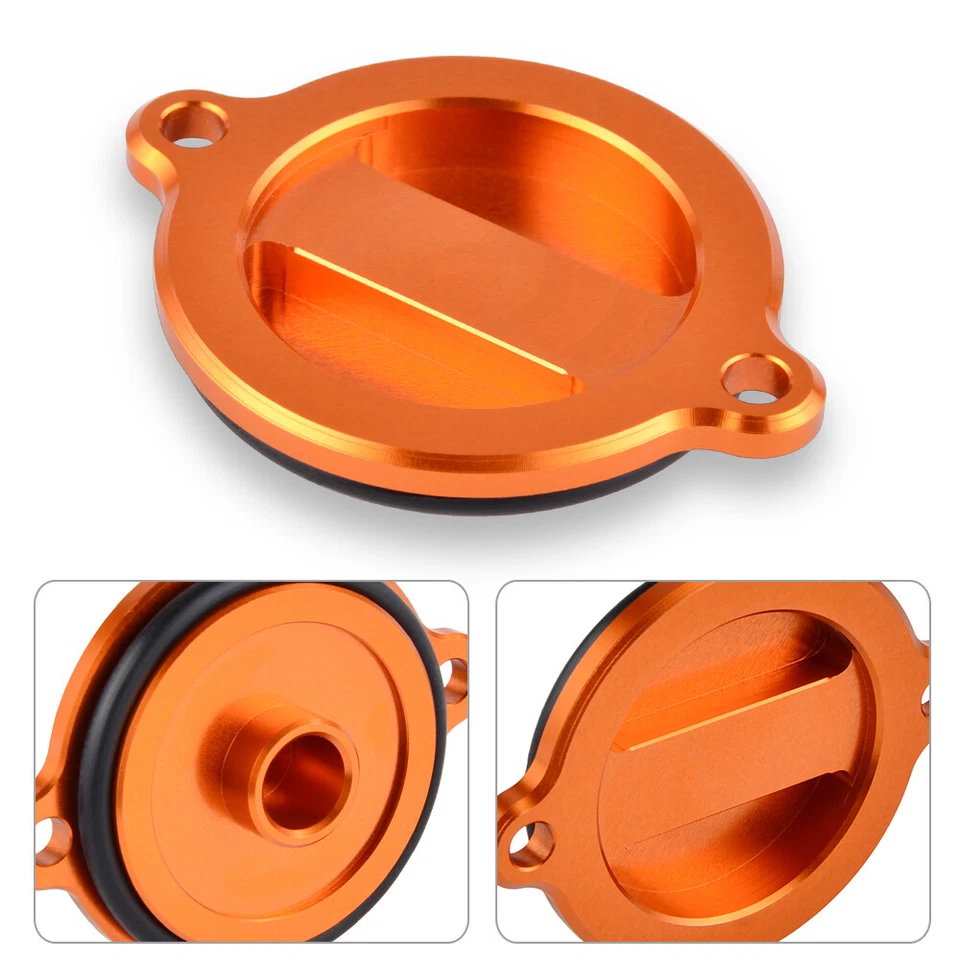 Cubierta de filtro de aceite para KTM 450SXF/ATV XCF XCW 500EXC/Sixdays XCW 505SXF-ATV Foto 2 de 4