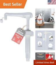 Customizable Liquid Pump Dispenser for Gallon Jugs - Effortless Easy to Clean