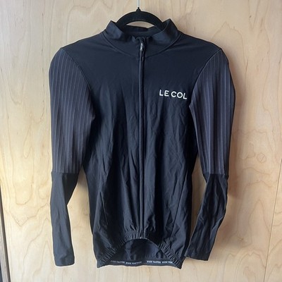 Le Col Pro Aero Black Long Sleeve Cycling Jersey Men's Size XS