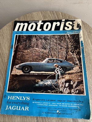 Sporting Motorist May 1965 Jaguar E Type, Bertone, Fiat 850, Alvis B1C