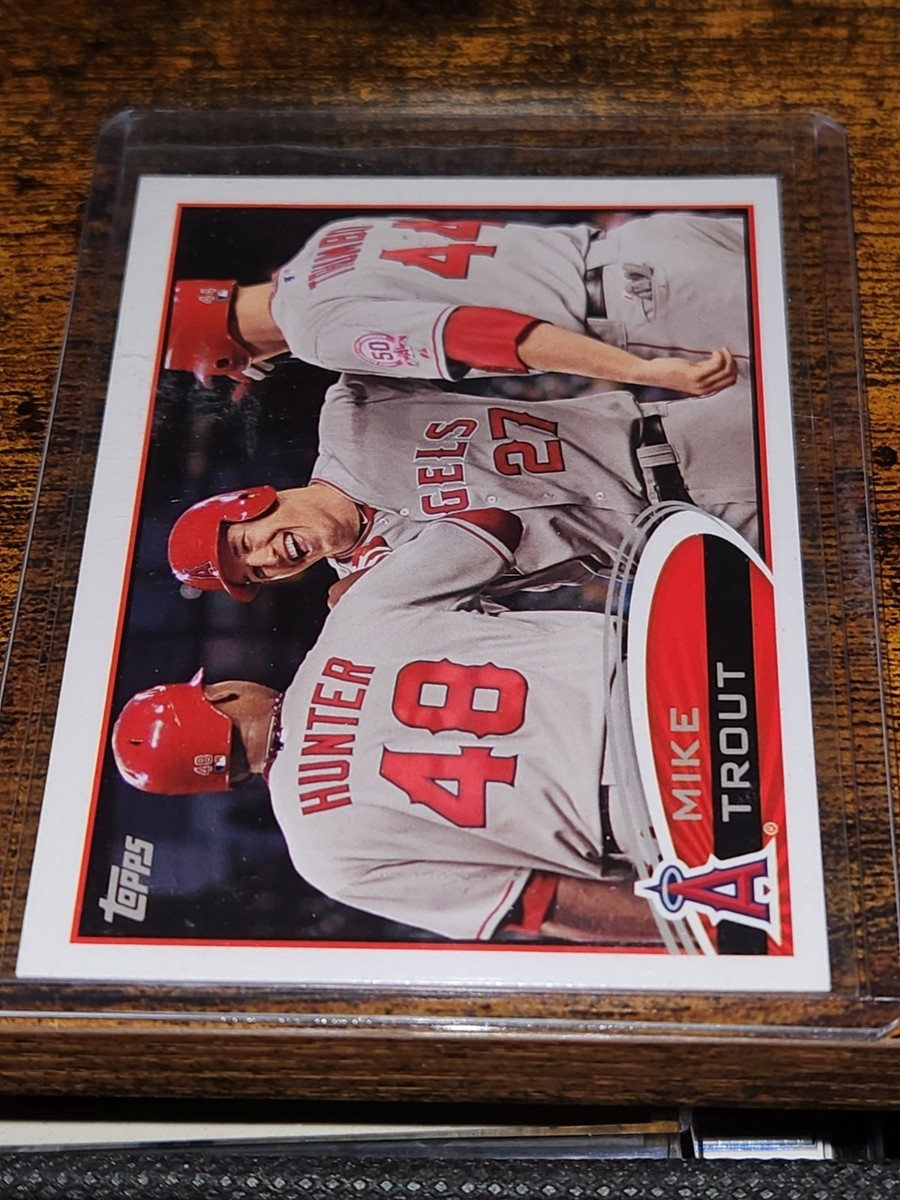 Mike Trout 2017 Topps #NNO 2012 Topps Reprint BASEBALL Card | eBay