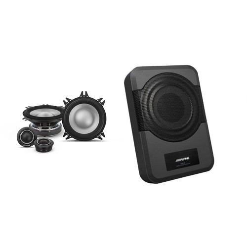 Alpine S2-S40C - Next-Generation S-Series 4" Component Speaker Set w/ PWE-S8 ...