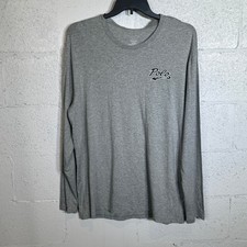 Polo Ralph Lauren Men's Polo Script Waffle Crewneck Pajama Shirt Gray large