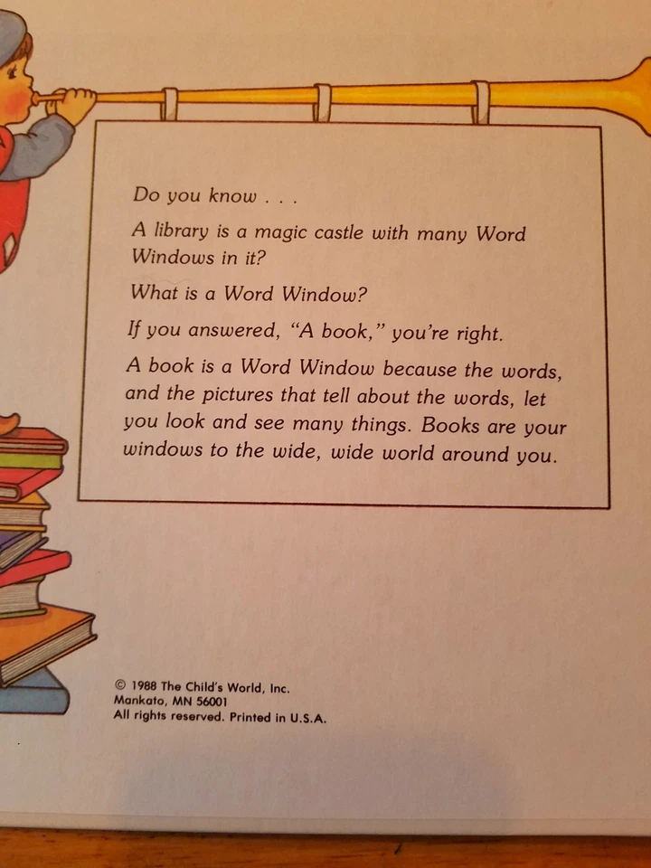 Yes, No, Little Hippo by Jane Belk Moncure (1988 Hardcover) Childs World Moncure - Image 3 of 4