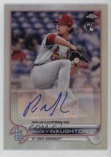2022 Topps Chrome Update Auto Packy Naughton #AC-PN Auto 0z6e