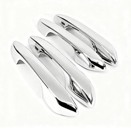 Glossy Black Side Door Handle Cover Trim For 2013-2018 Lexus ES350 Sedan – 4-Piece Set, Self-Adhesive