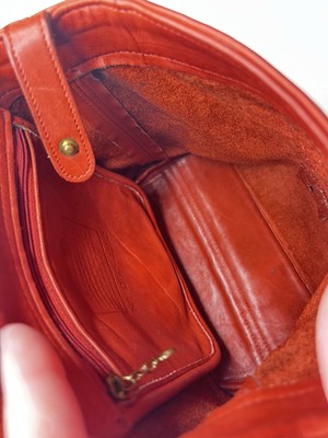 Vintage COACH Soho Backpack Daypack Orange Leather 4152 Made in USA Vintage COACH Soho Backpack Daypack Orange Leather 4152 Made  main image 3