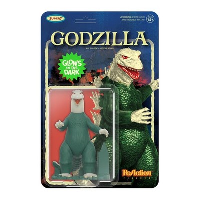Reaction Figure Toho Godzilla Model Kit (Glow in The Dark) - 3.75'' Toho Godzi...