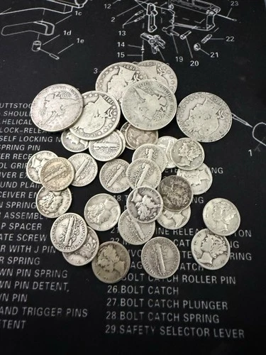 Mercury Dimes & Barber Half Dollars