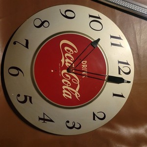 Coca Cola Clock Pam | eBay