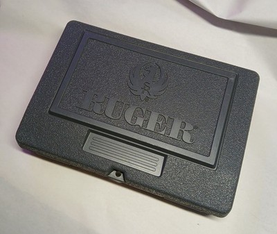 OEM Ruger P-Series Gray HARD CASE ONLY w Lock & Key No Manual New