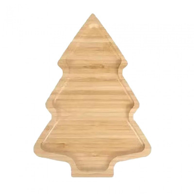 Christmas Tree Tray Decorative and Functional Holiday Decoration Smooth Surface