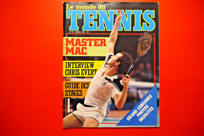 Le monde du tennis Nr. 48, 1984, Master mac, McEnroe, evert