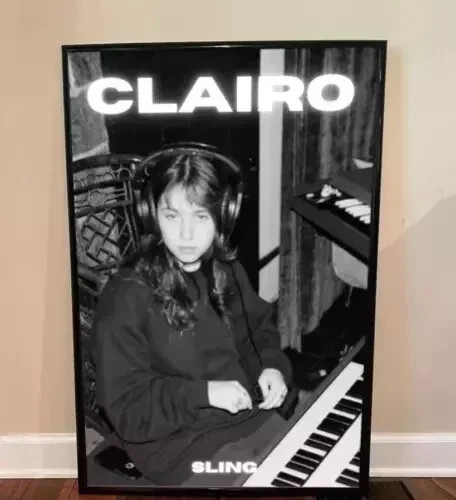 Clairo Sling Poster, Black And White Poster, Gift Poster | eBay