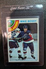1978 79 Topps #115 Mike Bossy Rookie Card RC New York Islanders HOF. rookie card picture