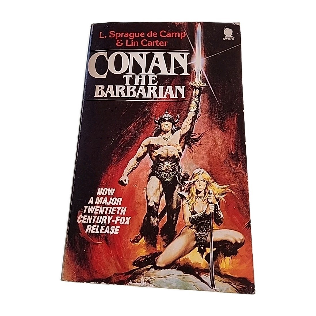 Conan the Barbarian Sprague de Camp 1982 Paperback Book