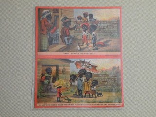 VTC Folder Card Rising Sun Stove Polish Black Families & Their Homes