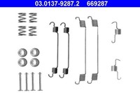 ATE ZubehöRsatz, Bremsbacken 03.0137-9287.2 FüR CitroËN Opel Peugeot