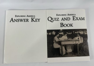 Notgrass Exploring America Quiz & Exam Book and Answer Key 2014 Homeschool