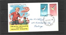 New Zealand 1959 Health FDC Hand Written Address to Hastings from Napier