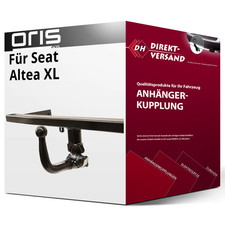 Für Seat Altea XL Typ 5P5/5P8 (Oris) Anhängerkupplung vertikal abnehmbar neu