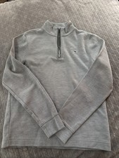 Vineyard Vines Quarter Zip Youth Long Sleeve Pullover Sweaters Medium