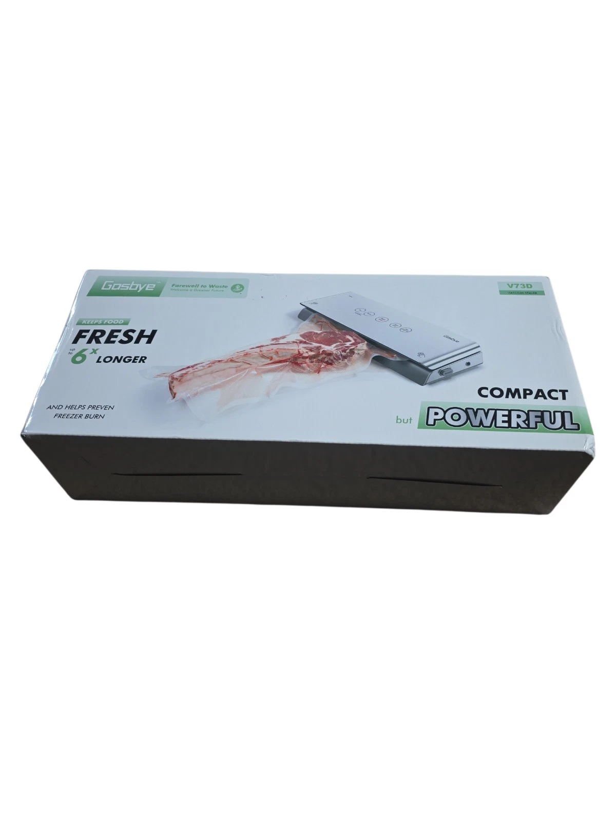2-Pump Vacuum Sealer Machine, for Dry, Wet Food, Precut Bags Included, Silver